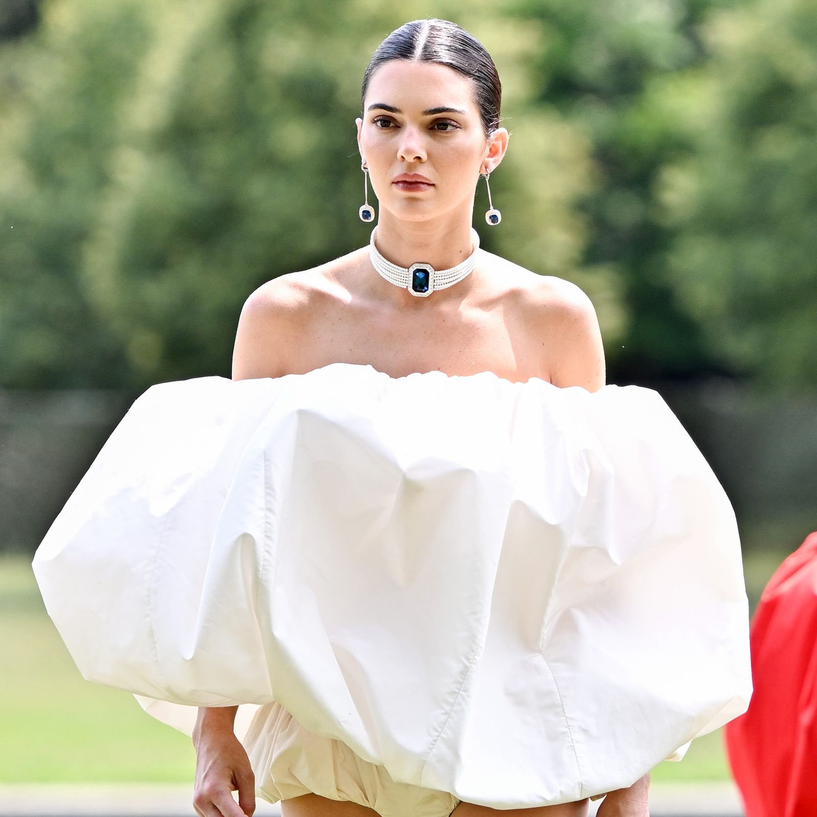 Kendall Jenner leads the It-girls on the Jacquemus runway at Versailles&-in some appropriately regal jewellery