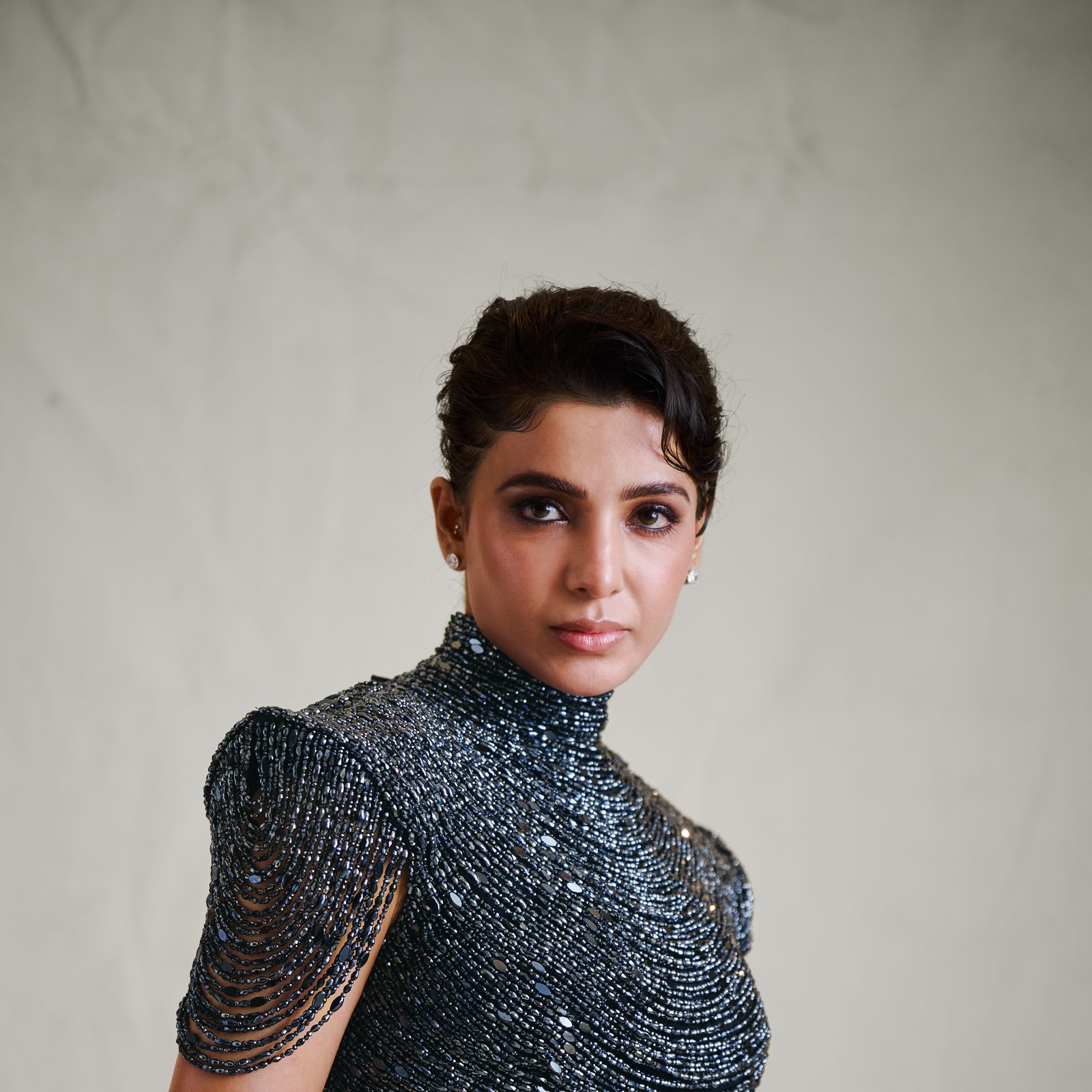 Samantha Ruth Prabhu wore an all-black Krésha Bajaj ensemble for Vogue Values: Women of Excellence